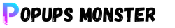 popups monster black
